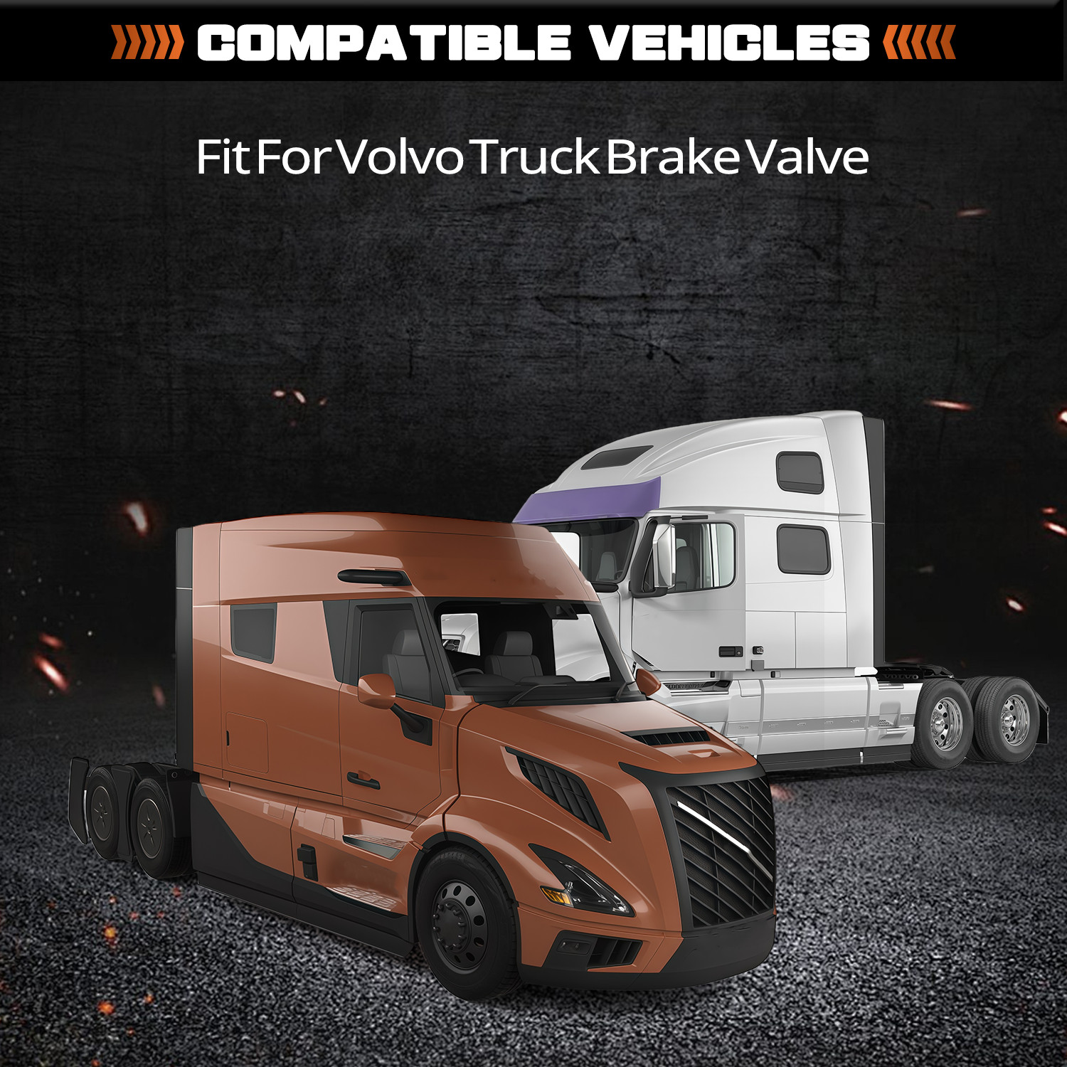 Dual Park Brake Valve Volvo VNL | Replaces 24340522 21315044 21750583 K035691