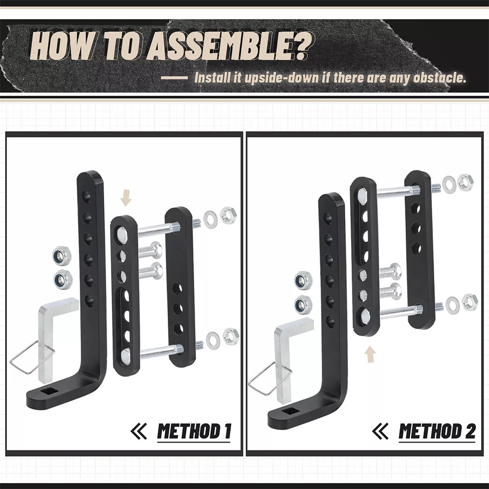 2x Trailer Sway Control Bracket for Equalizer Hitch-Weight Distribution System🔥