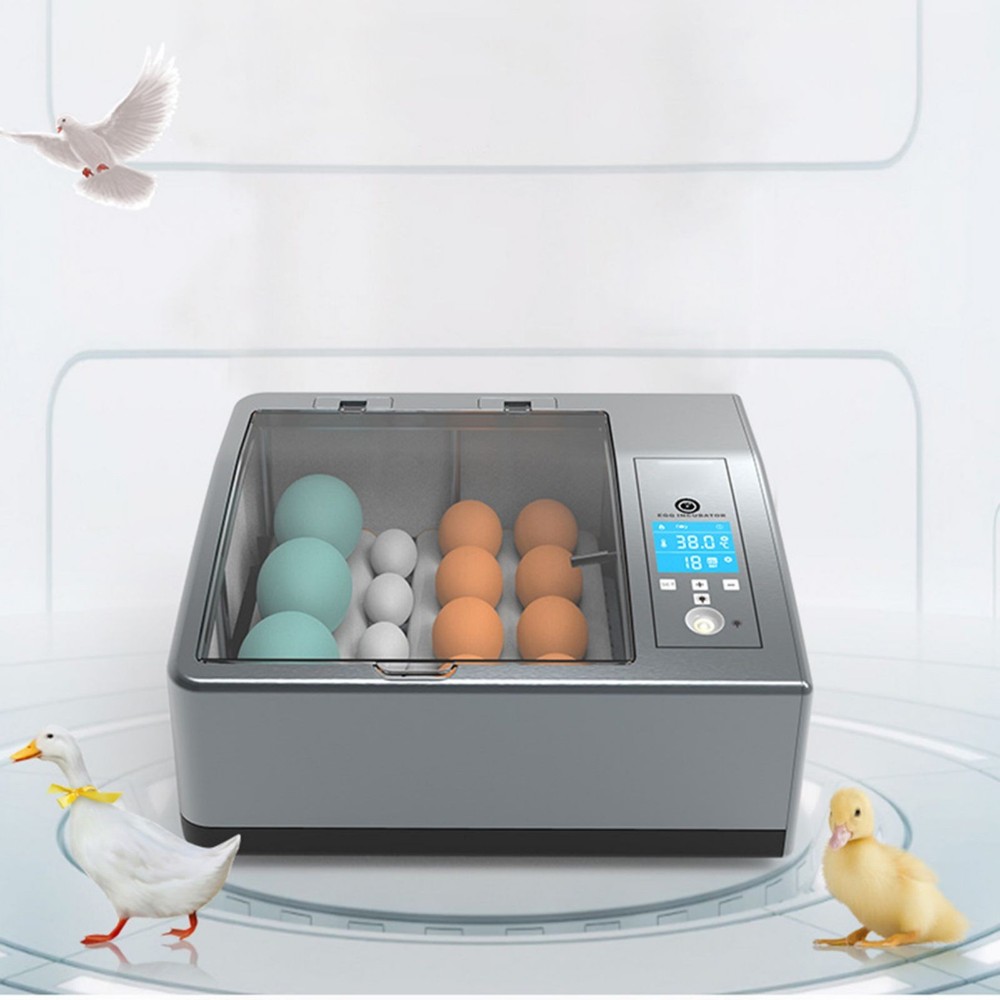 16 Eggs Egg Incubator for Hatching Egg Full Automatic Turning Duck Chicken Egg