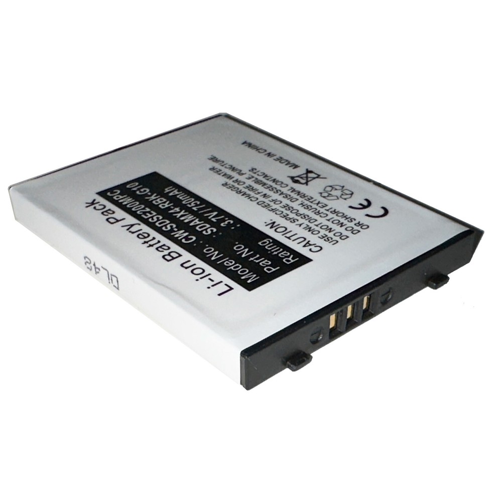 Battery for SanDisk Sansa e200, e250, e260, e270, e280 SDAMX4-RBK-G10 MPSE250SL