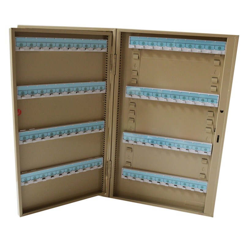 160 Hooks Key Hook Cabinet Wall-mounted Key Storage Box