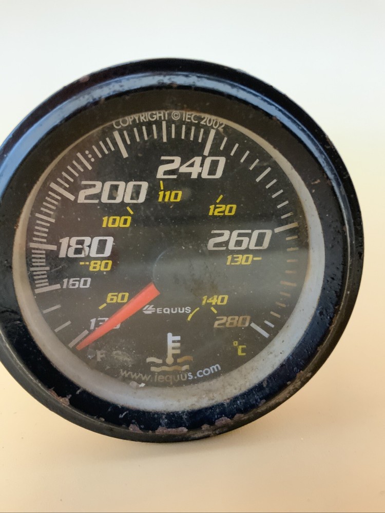 2002 Ski-Doo Temperature Gauge Equus White