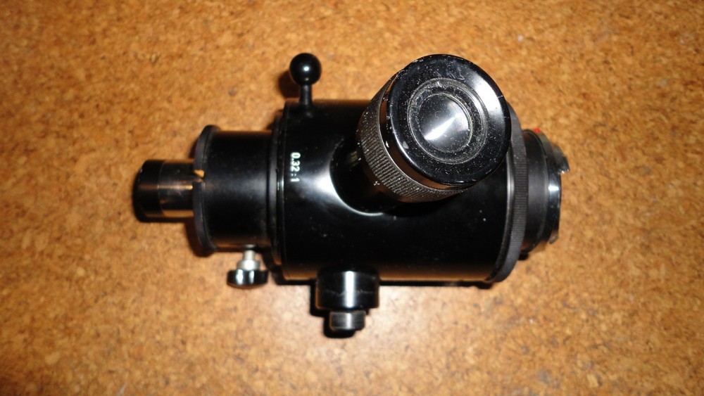Leitz Wetzlar camera Microscope Adapter W/ viewer