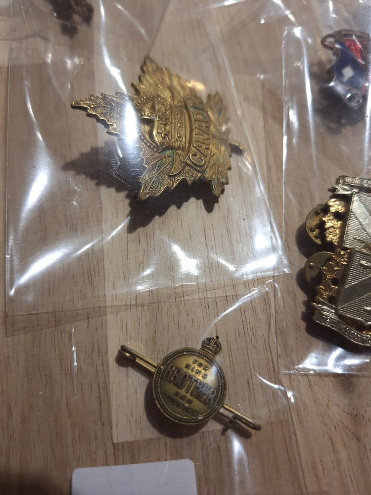WW2 Army Pin Lot