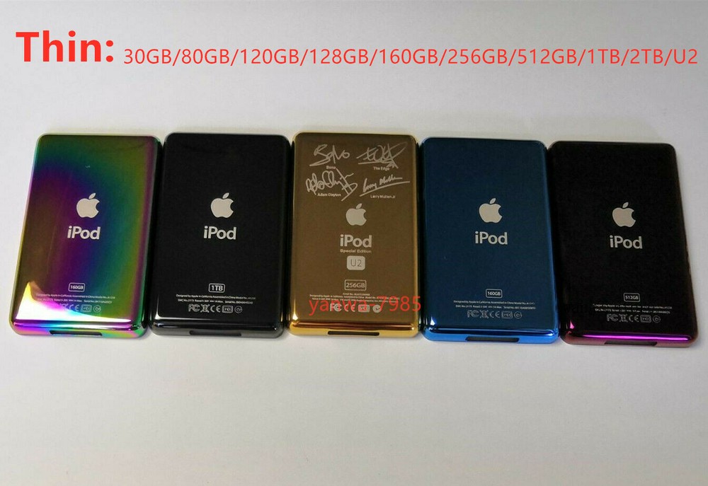Thick Thin Back Case Housing Audio Jack Hold Switch for iPod Classic & video