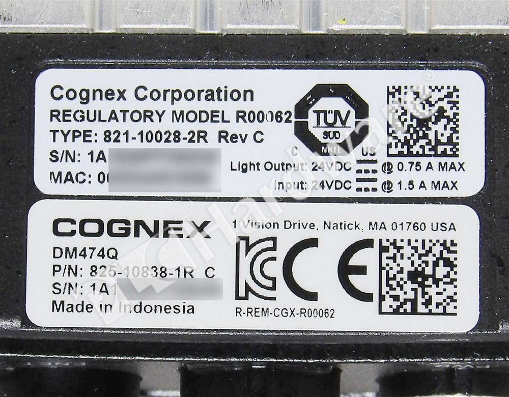 Cognex DM474Q DataMan 474Q Fixed Mount ID Reader Only