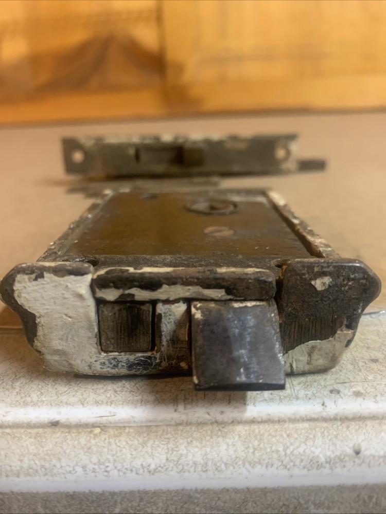 Antique Rim Lock. Mortise Lock & Hardware. 4/8