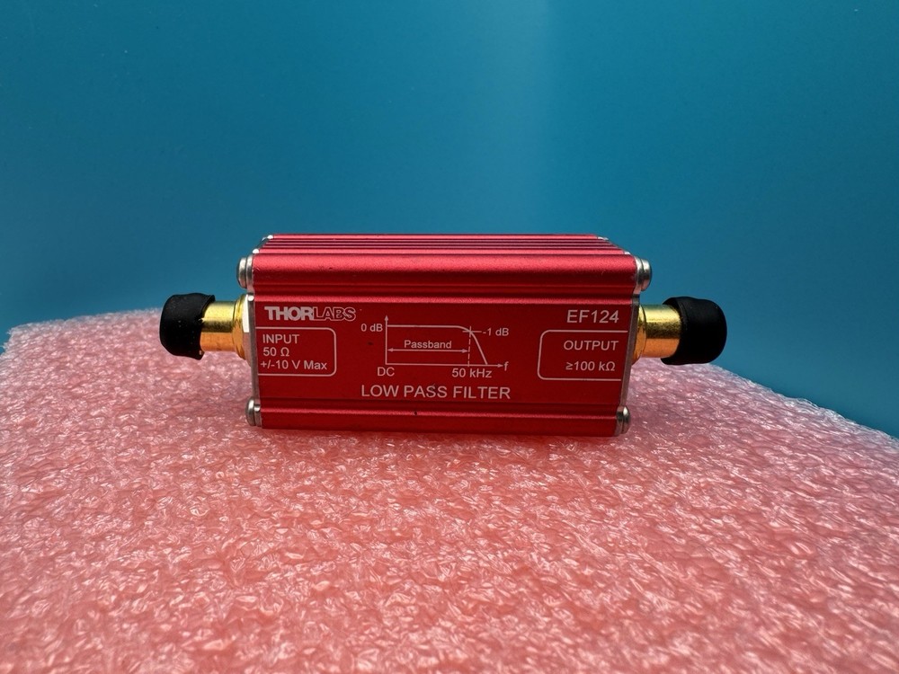 THORLABS EF124 Low-Pass Electrical Filter, DC to 50 kHz