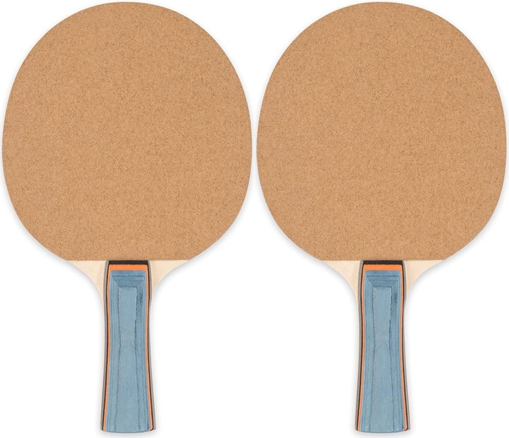 Table tennis paddle set