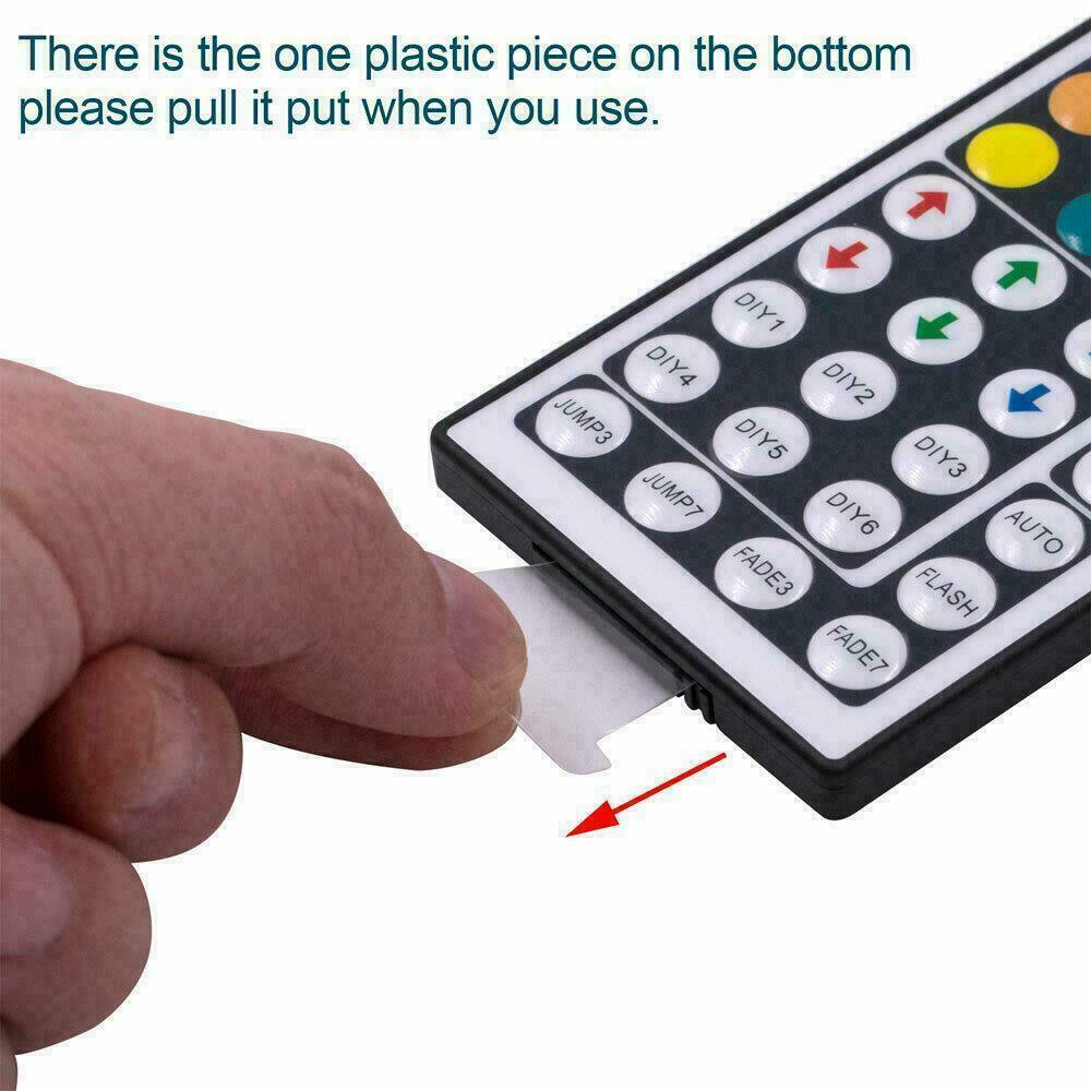 Tira De Luces 66FT LED RGB Color Tiras Led Para Decoracion Habitacion Cuarto