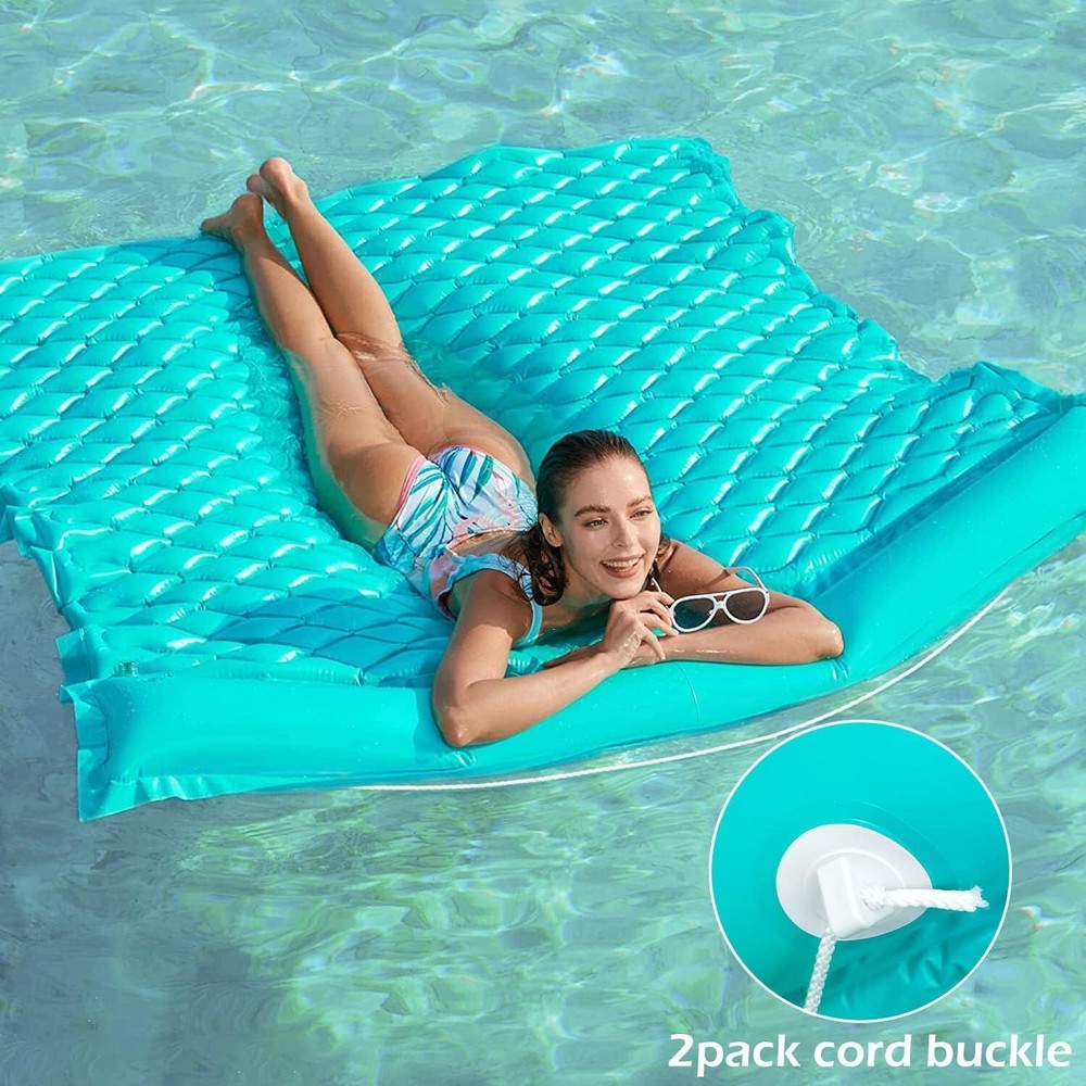 Giant Inflatable Floating Mat - Pool Float Lake Float Raft Lounge Floating Water