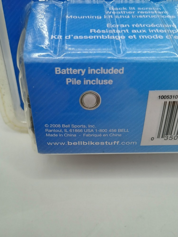 Bell Cyclocomputer with Calorie Counter Bell Cycling Computer 20 function