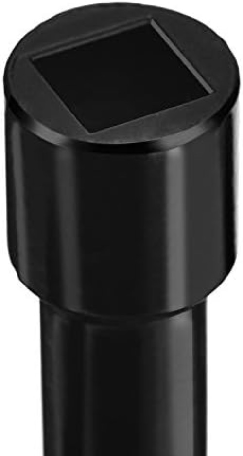 Lightweight Multi-Functional Utility Key in Black for Convenient Access - 7.2 cm