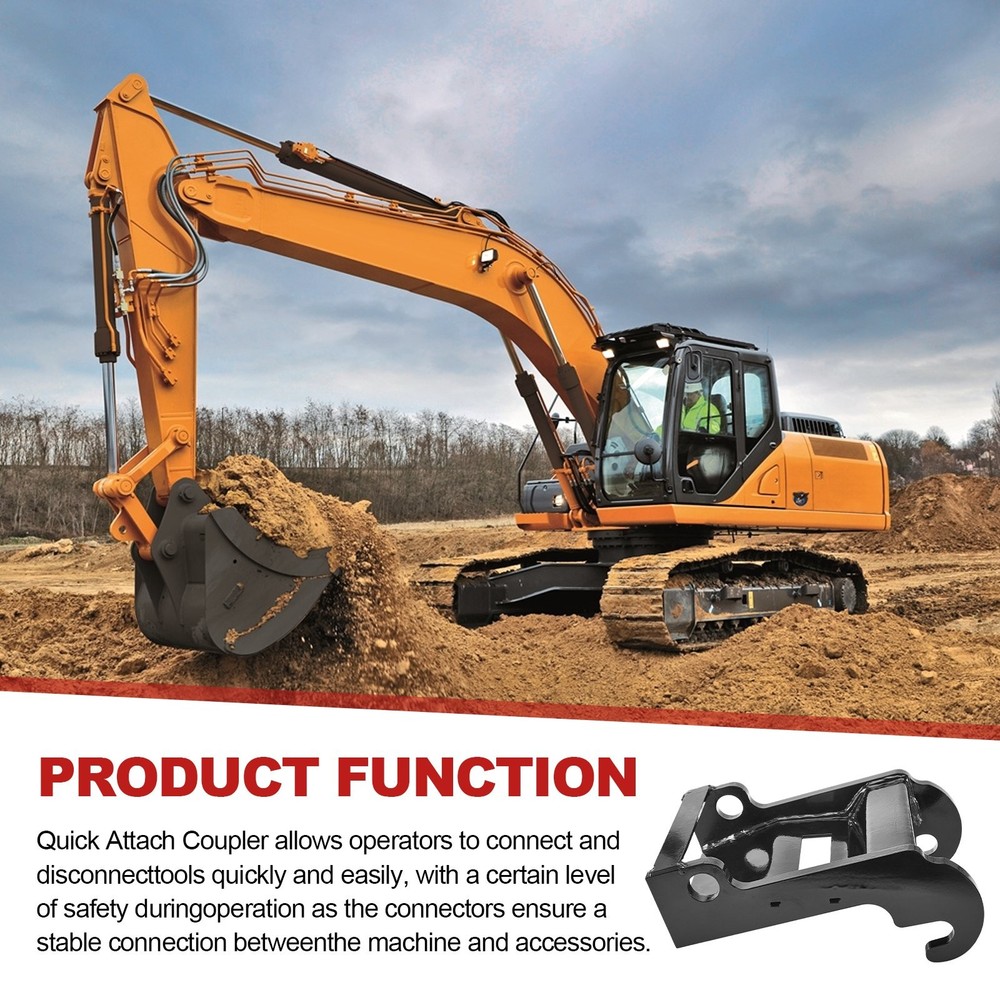 For Bobcat X-change E Series E26-E63 Quick Attachment Excavator Coupler Bracket