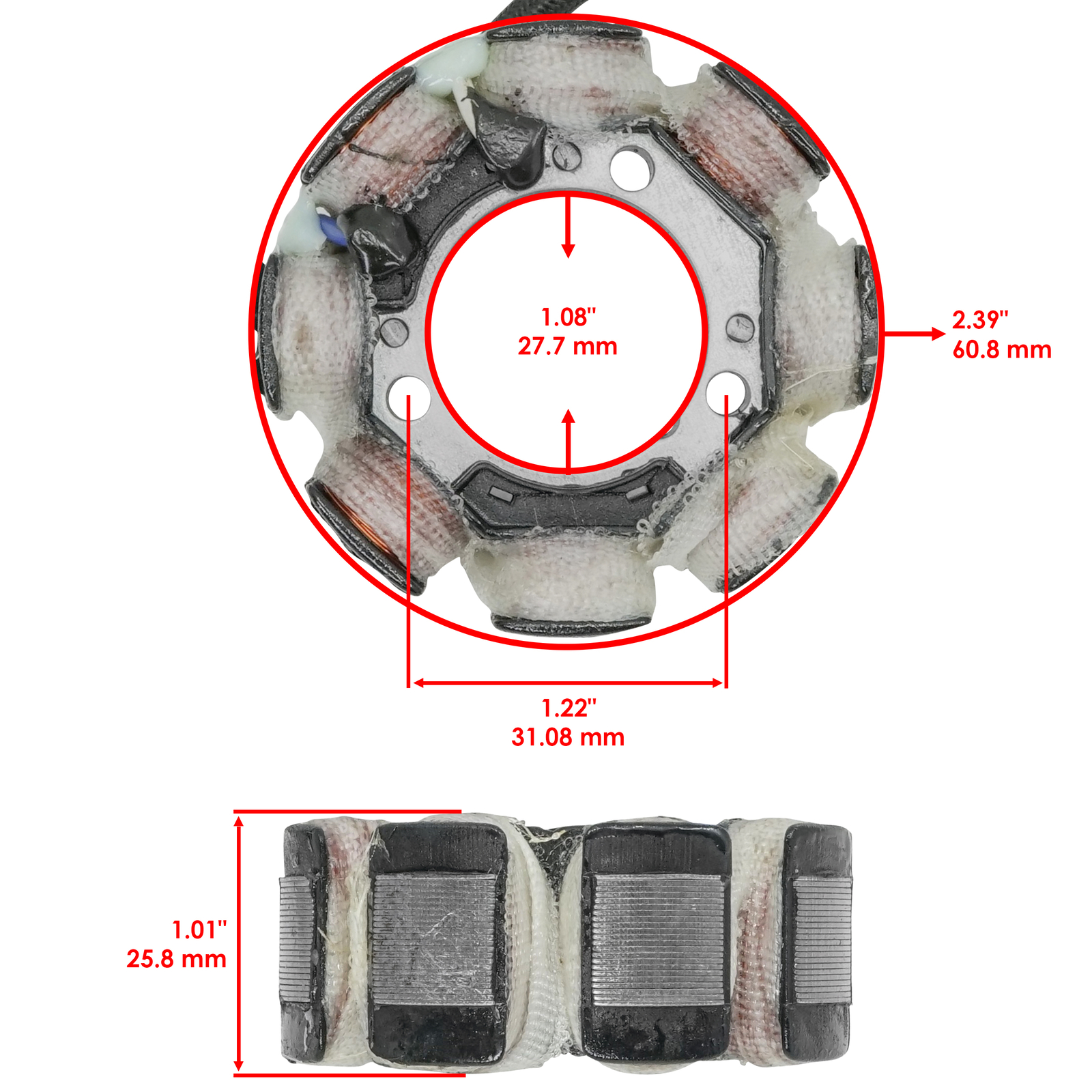 Caltric 31120-KSE-A71 Stator Magneto For Honda CRF150R CRF150RB 2012-2024