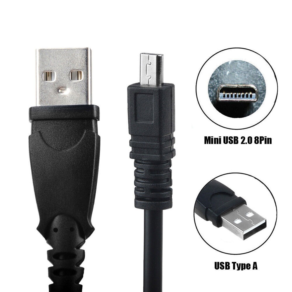 USB Data Sync Cable Cord For Panasonic Lumix Camera DMC-FX700 DMC-FX77 DMC-FX78
