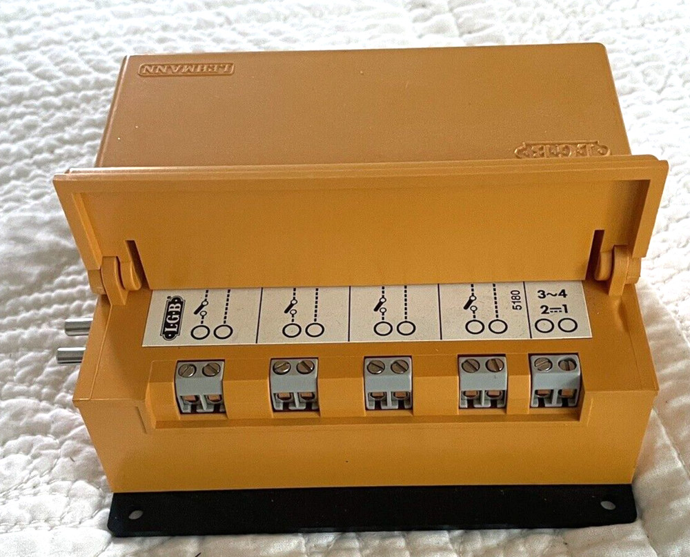 LGB 5180 0, MOMENTARY SWITCH CONTROL BOX, NEW