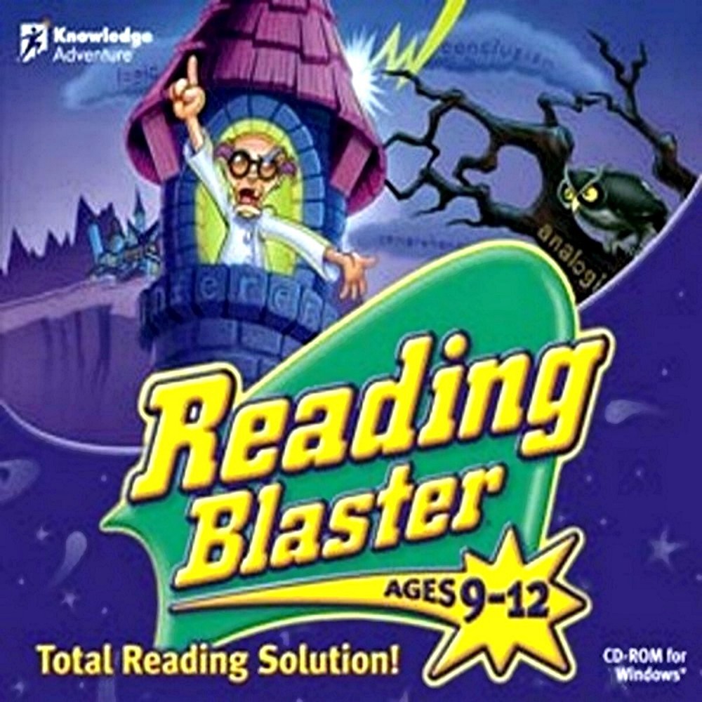 Age 9-12 Math & Reading Blasters Kids Edutainment Bundle PC Windows Sealed New