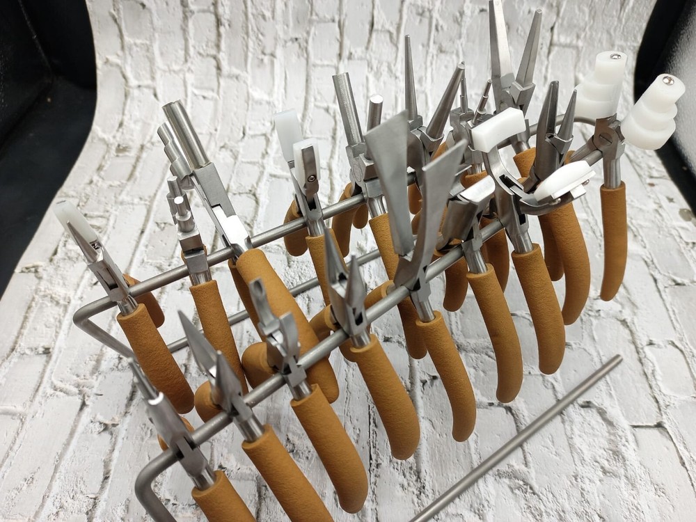 Wire wrapping Tools Set - Pliers - Mandrels- Hammers/Mallets