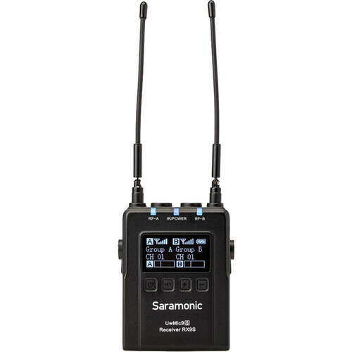 Saramonic UWMIC9S-KIT1 Camera-Mount Wireless Omni Lavalier Microphone System