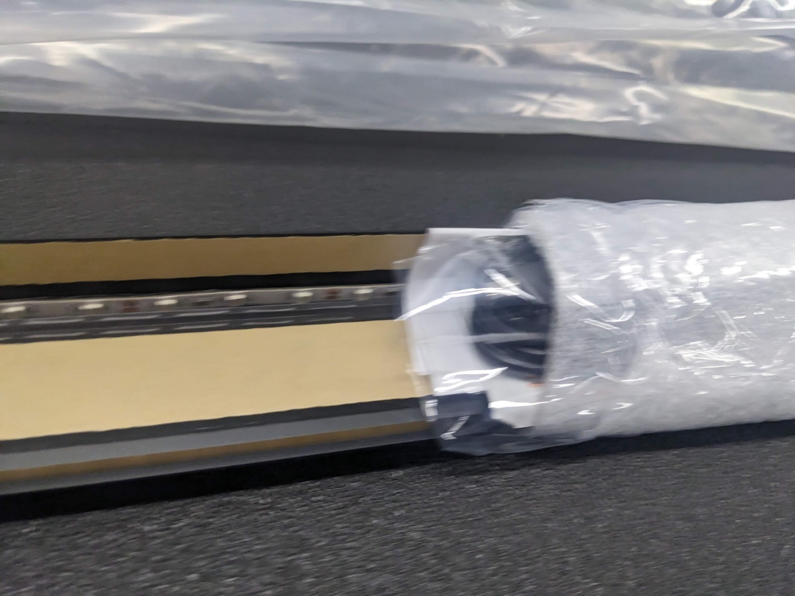 #bg654 Snap On Tools NEW kacgmled24b Matte Black with BLUE LED Corner Guard 2pc