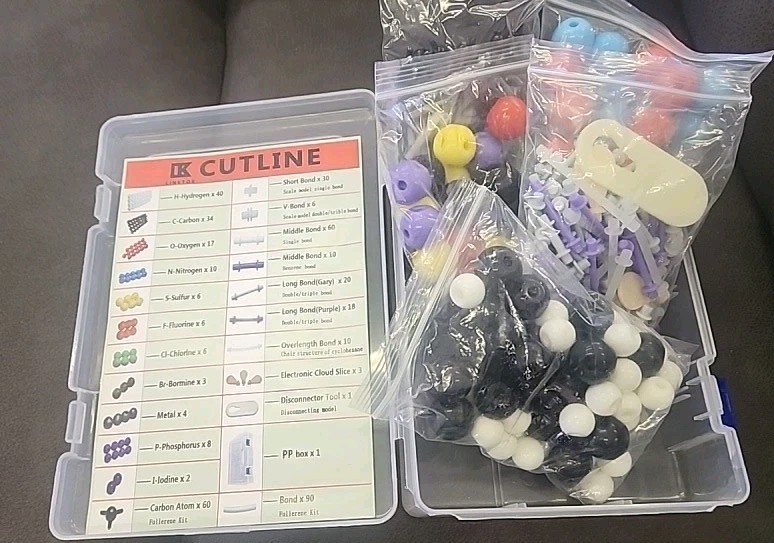 LINKTOR CHEMISTRY MOLECULAR MODEL KIT A Fullerene Set