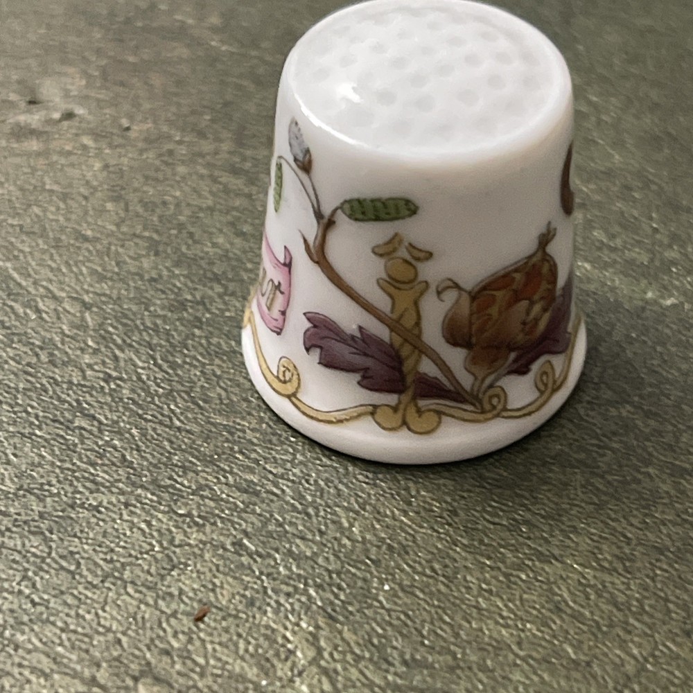 Vintage Porcelain Thimble Made In Germany