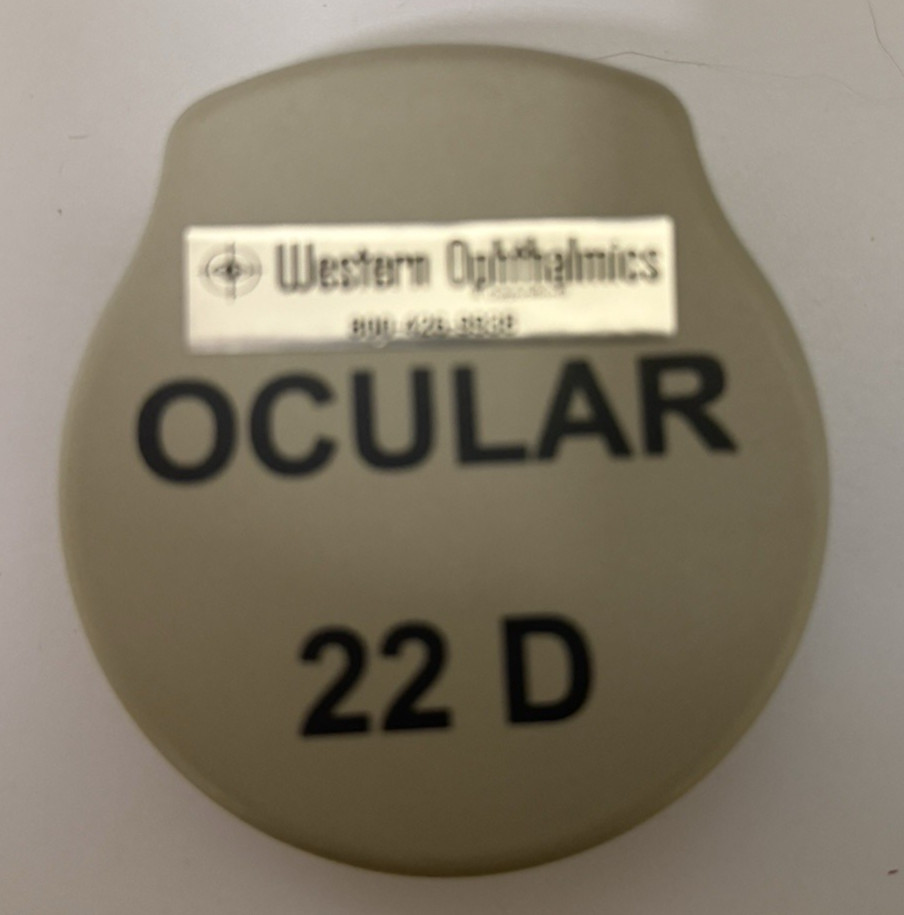 Maxlight 22D Binocular Indirect Lens Ocular Instruments OI-222