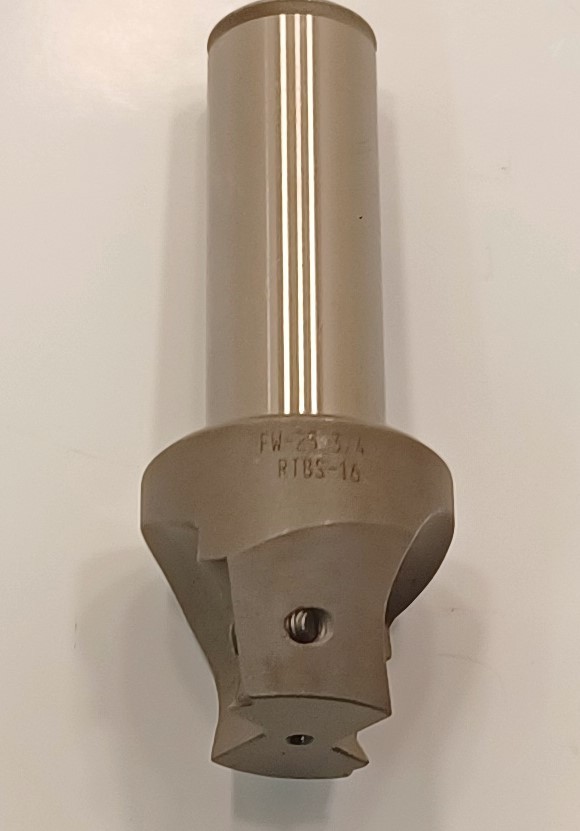 DENITOOL 75° 75 DEGREE FW 3220 RTBS-16 Indexable End Mill 2 Flutes 3/4" SHANK