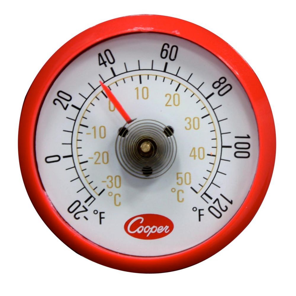 COOPER ATKINS COOLER/REFRIGERATOR THERMOMETER MAGNETIC BACK  #535 FREE SHIPPING