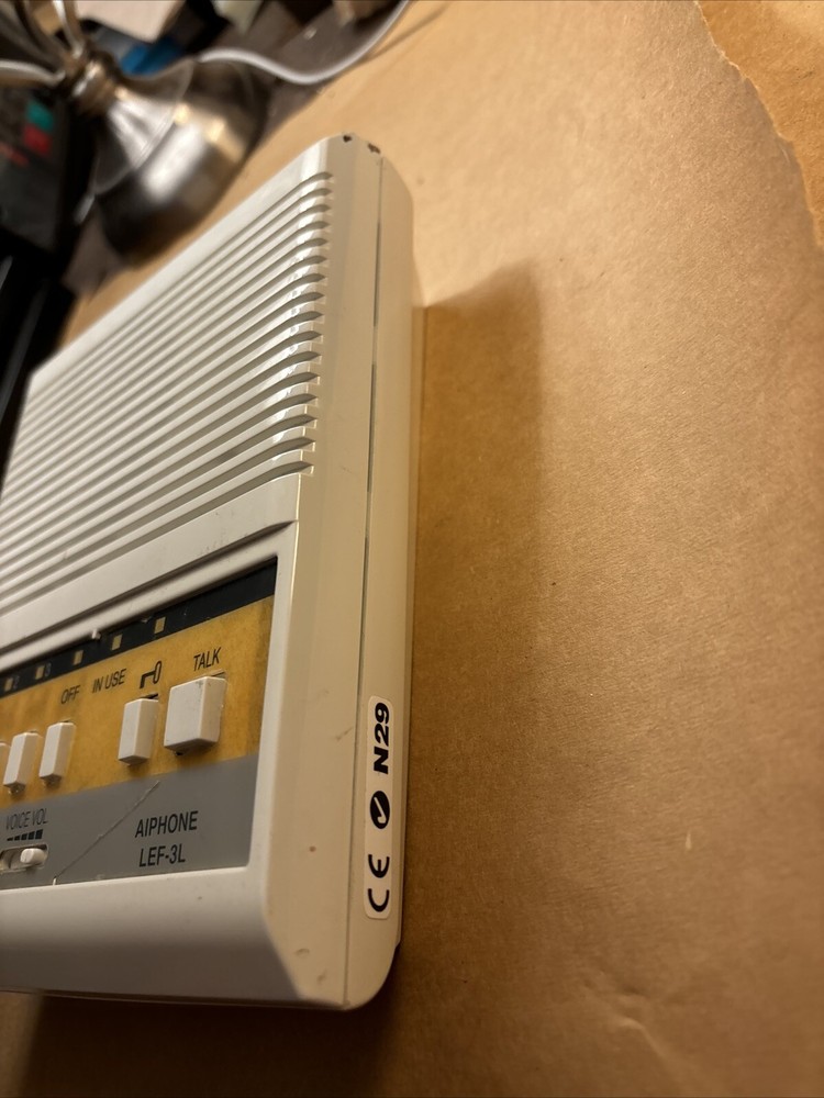 Aiphone 3-Call Master Station Audio Intercom LEF-3L