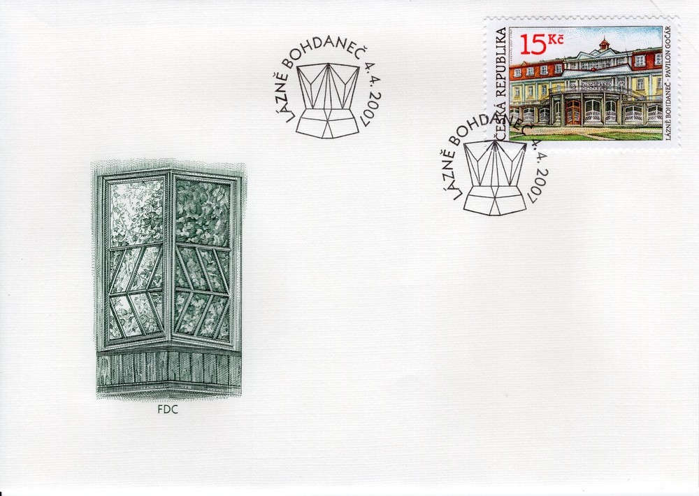 CZECH REPUBLIC  2007 Sightseeing  FDC5884