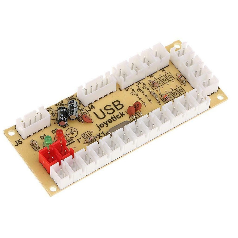 Quimat Zero Delay Arcade USB Encoder Board to Joystick for Mame Jamma Other PC S