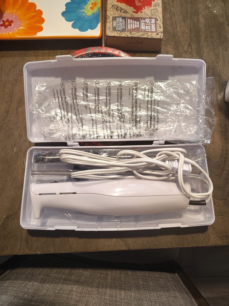 Electric Carving Knife Opened  Unused
