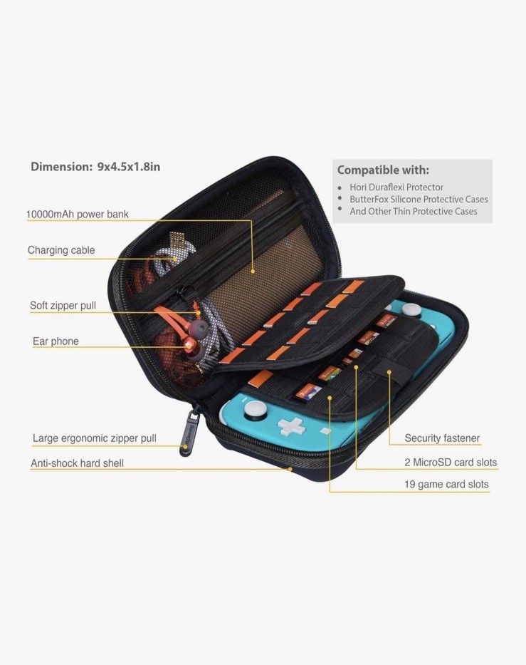 ButterFox Carry Case Nintendo Switch