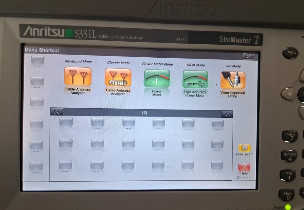 Anritsu S331L Site Master Cable & Antenna Analyzer SiteMaster 4GHz S331