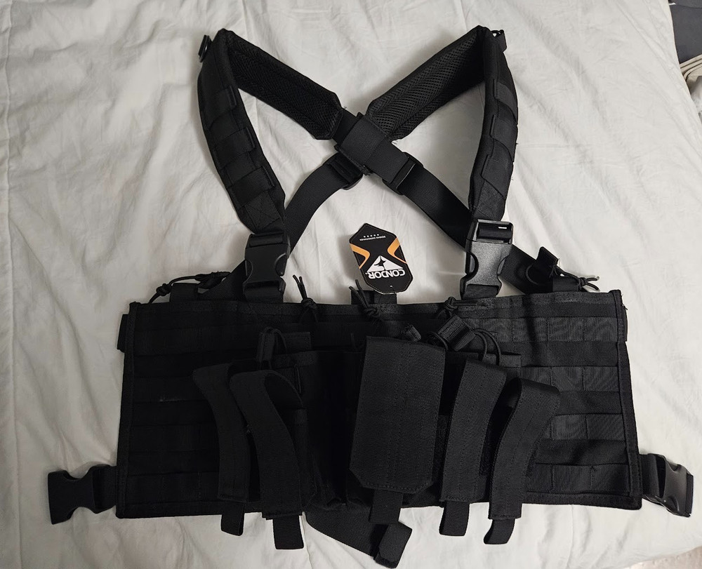 Condor MCR5 Recon Chest Rig - Black