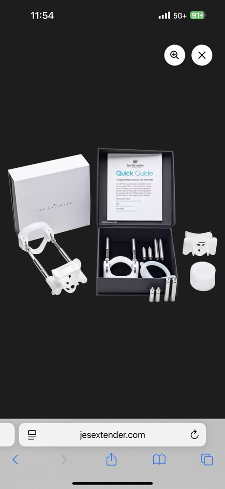 JES - EXTENDER LIGHT PENIS ENLARGER COMPLETE KIT