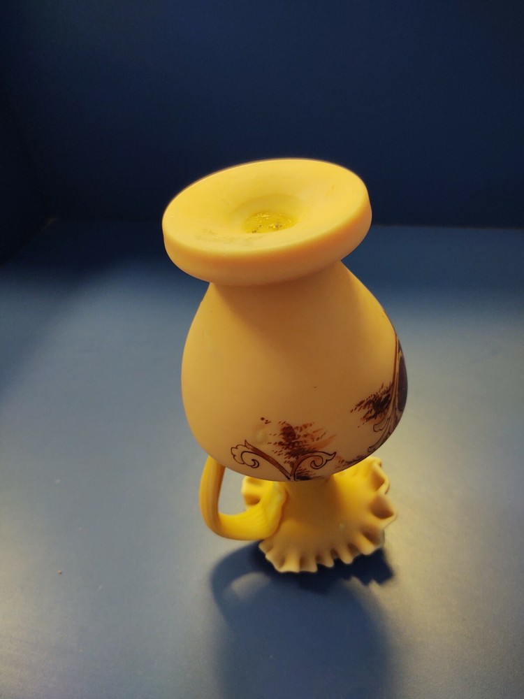 Large Hand Painted Scenic Bristol Ewer !!!