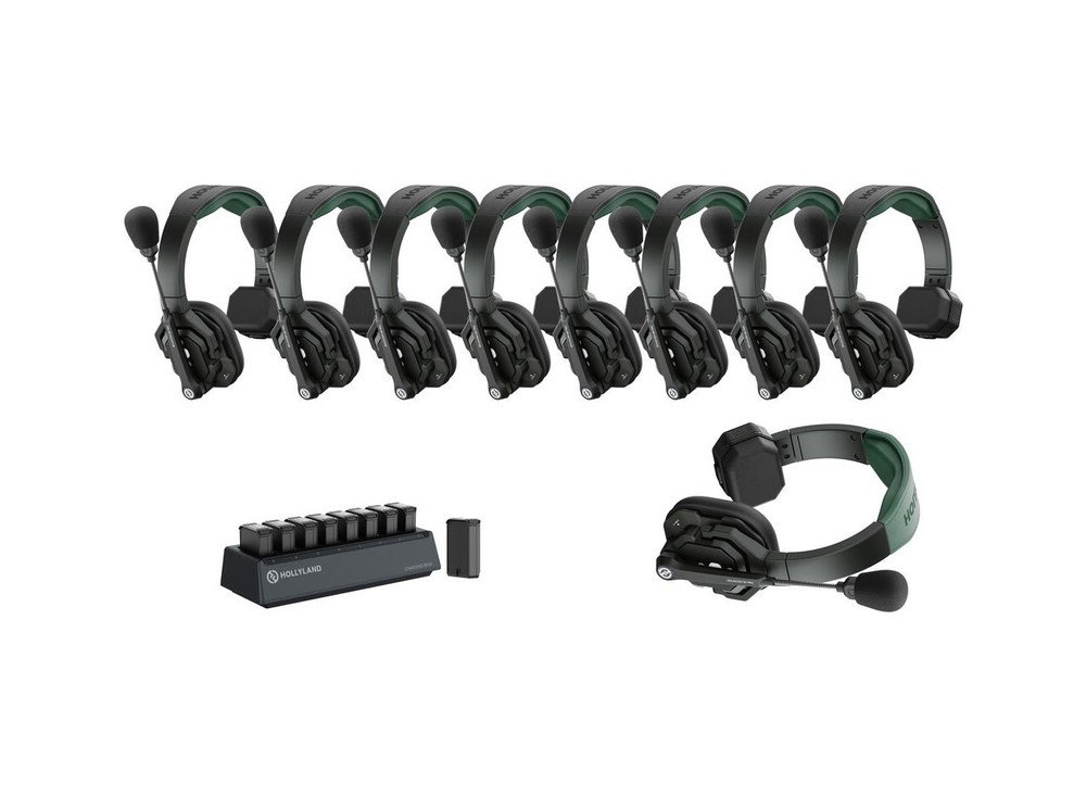 Hollyland HL-Solidcom SE Pro - 9S 9-Person Headset Intercom System
