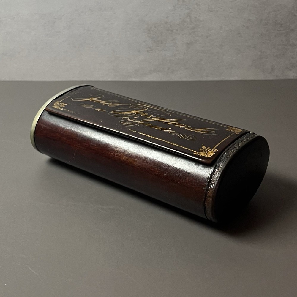 Mid 19th Century Wooden Snuff Box