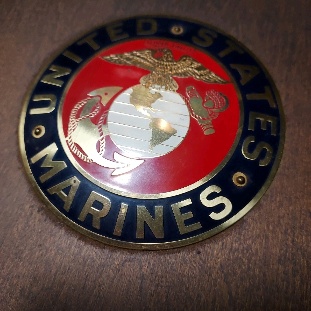 United States Marines Wood Plaque/No Personal Engraving