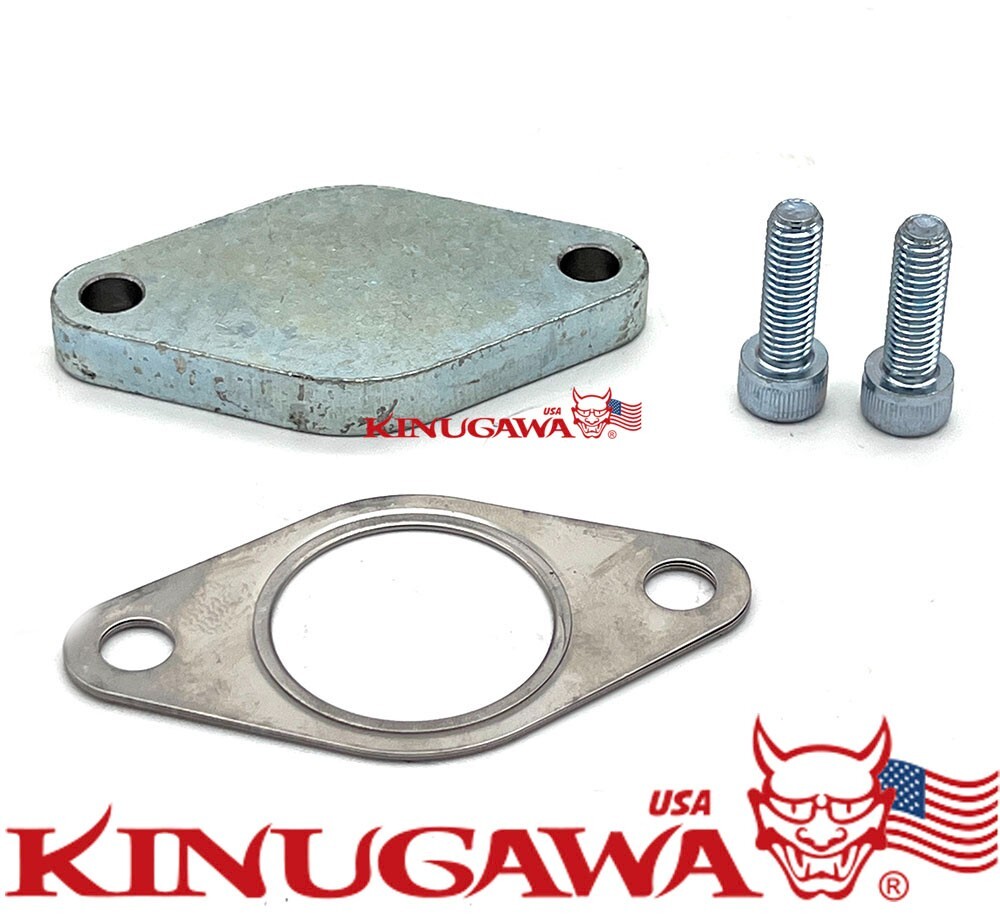 Steel Block Off Plate Sealing Flange Fit F38 2 Bolts 38mm External Wastegate