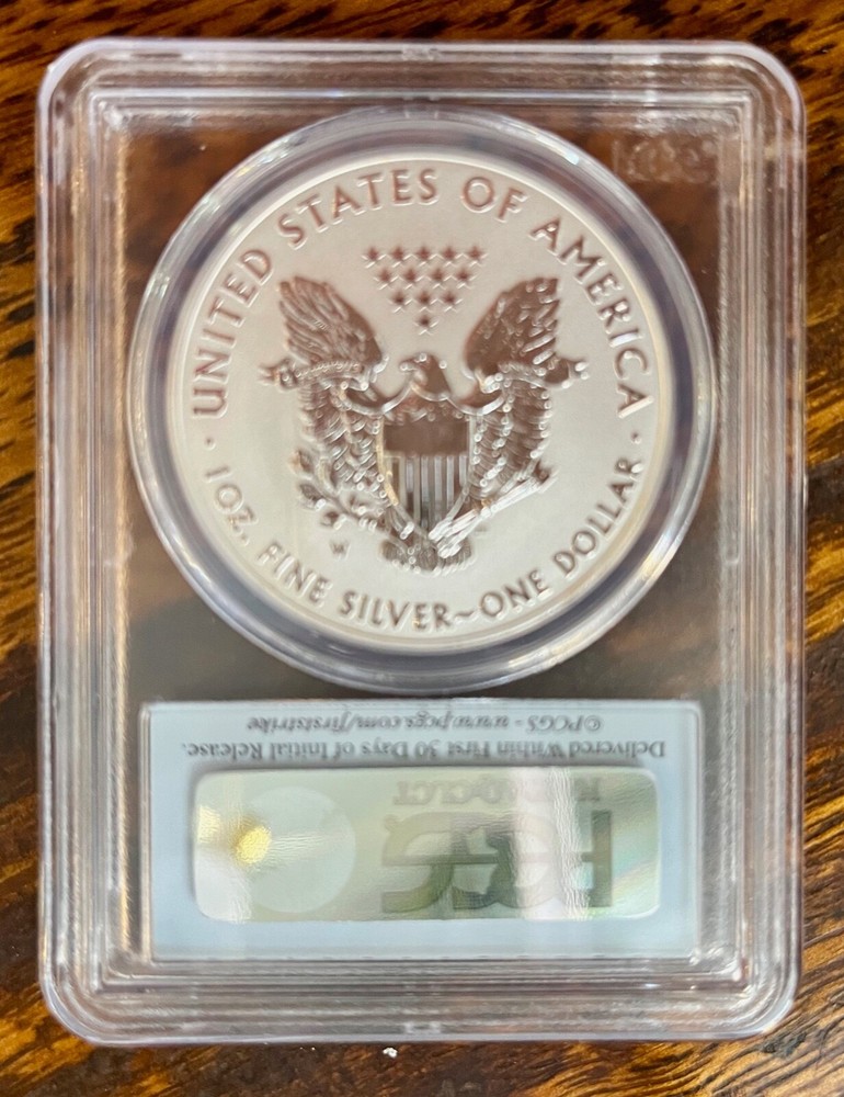 2013-W $1 Silver Eagle Reverse Proof West Point Mint Set PCGS PR70 First Strike!