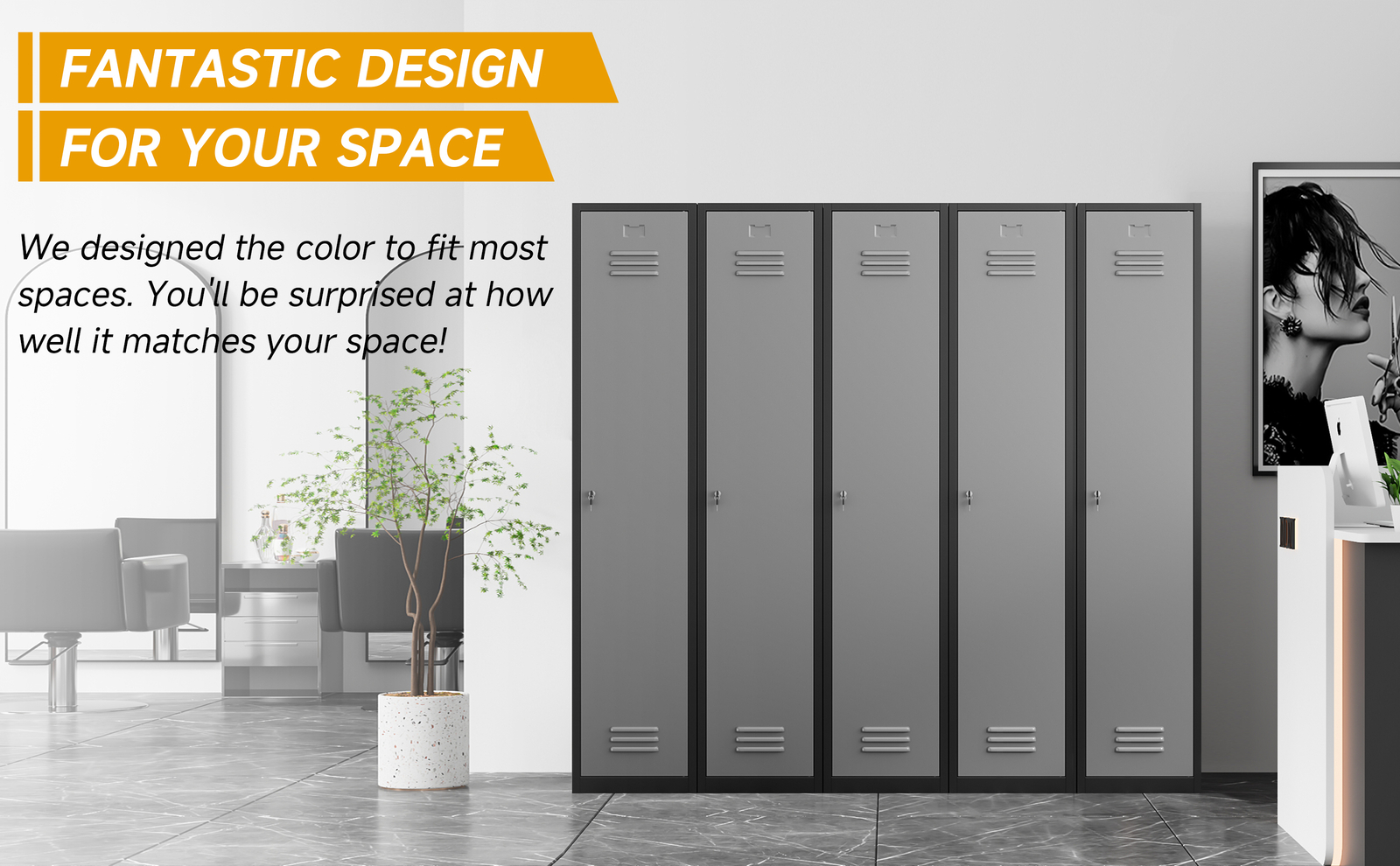 Metal Storage Cabinet Metal Locker with Door For Employees Office School Gym