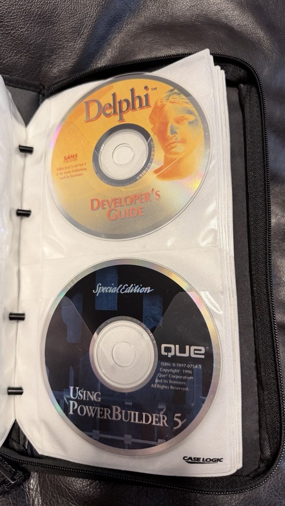 Vintage Software CD Lot Delphi Windows 95 Visual Studio SQL 90s