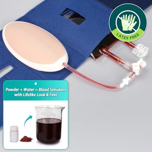 IV Insertion Practice Kit for Nursing Students - Venipuncture & Injection Traini