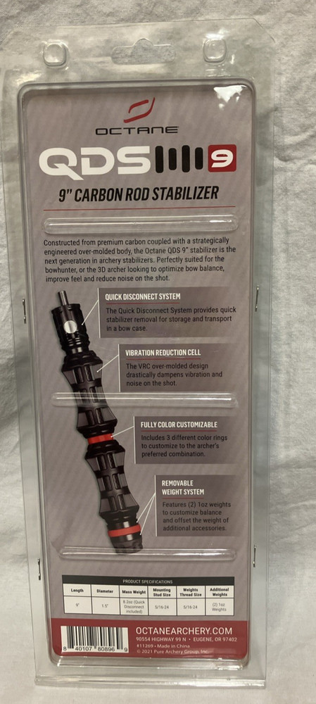 Octane QDS 9" Stabilizer Package