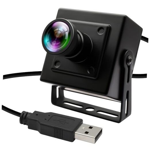 50FPS Global Shutter High Speed USB Camera, Wide Angle Distortion 110 Degrees