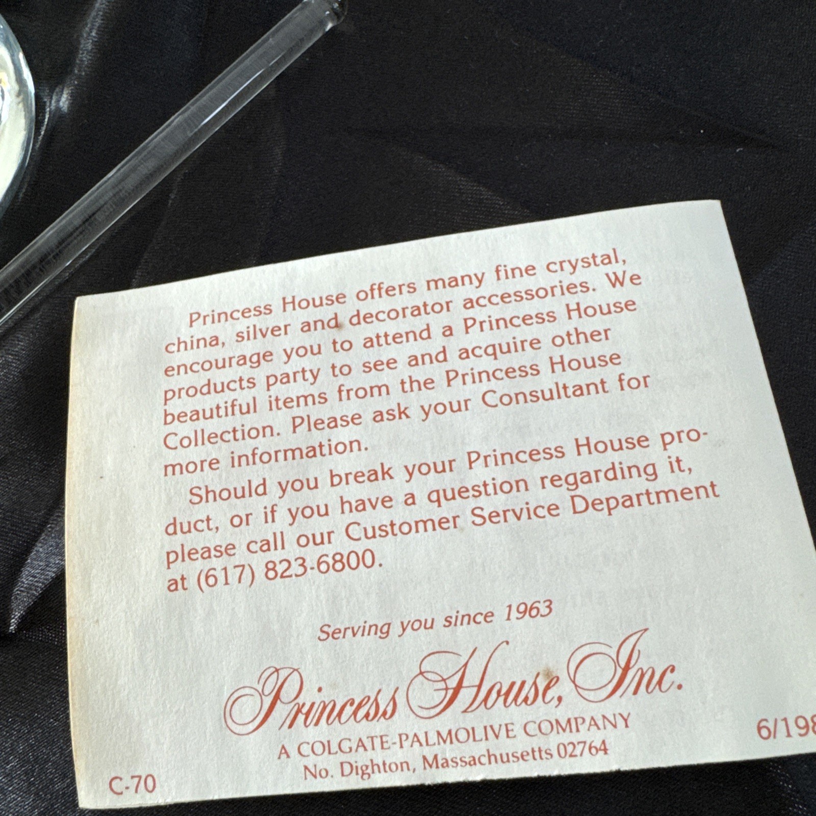 NIB Vintage Crystal Martini Set Pitcher 6 Glasses Swizzle Stick Princess House